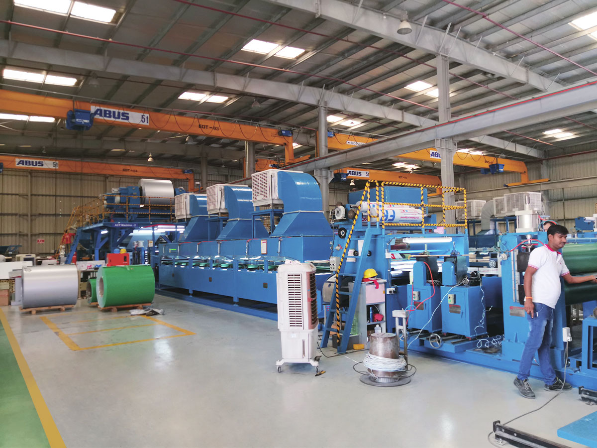 Jalur Komposit ACP PE/B1-FR