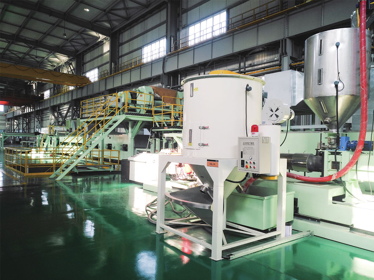 Lini Produksi Panel Komposit Logam Dua Arah A2/B1