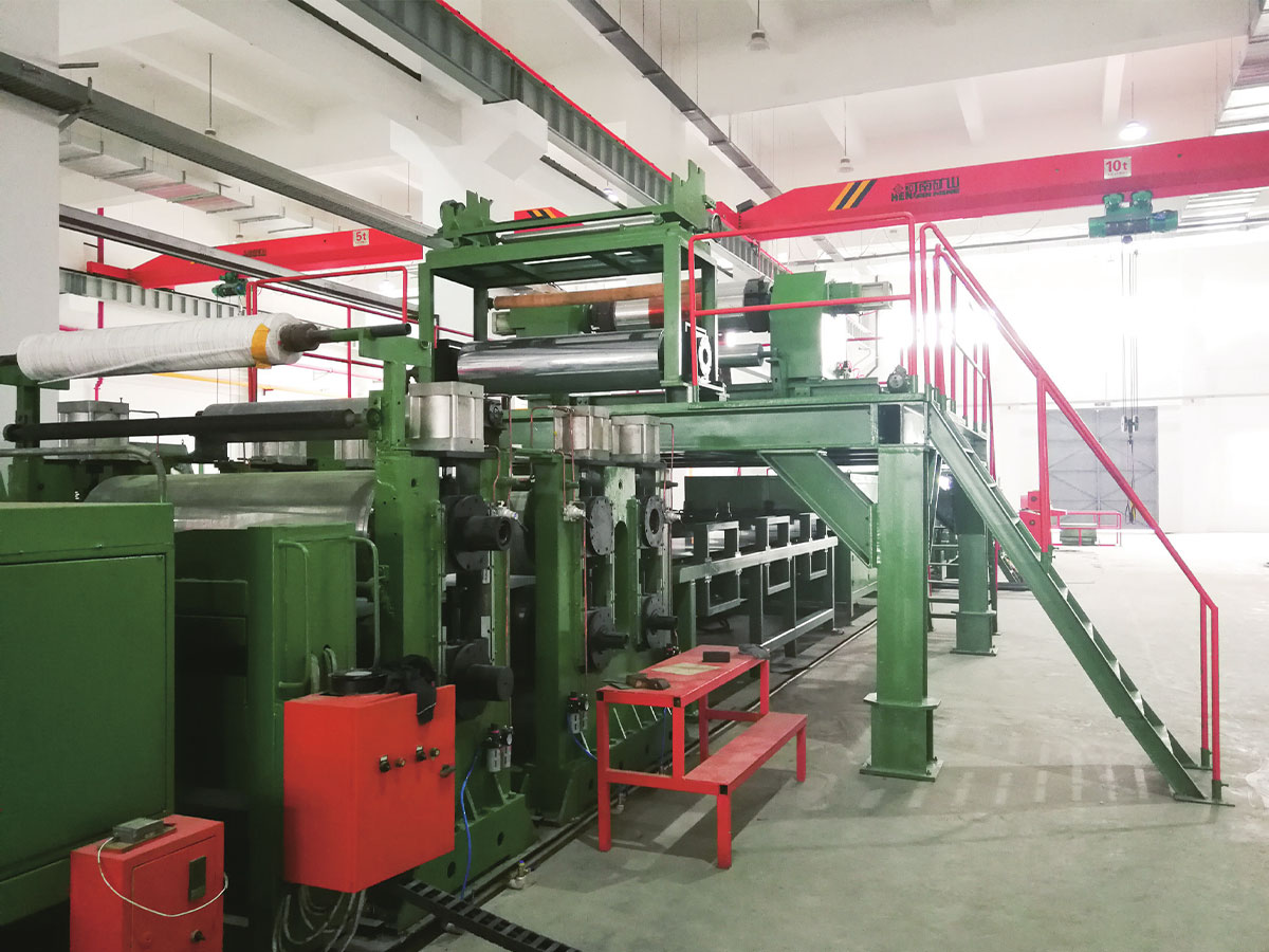 Lini Produksi Panel Komposit Logam Ganda